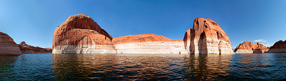 Lake Powell mit Rainbow Bridge, Page, Arizona, USA