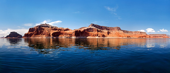 Lake Powell mit Rainbow Bridge, Page, Arizona, USA