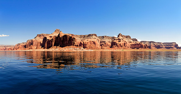 Lake Powell mit Rainbow Bridge, Page, Arizona, USA