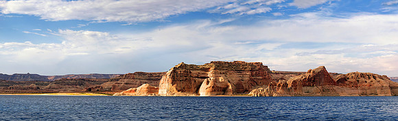 Lake Powell mit Rainbow Bridge, Page, Arizona, USA
