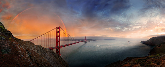 San Franzisko Golden Gate, Kalifornien, USA