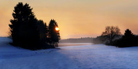 Winterlandschaft bei Adelschlag
