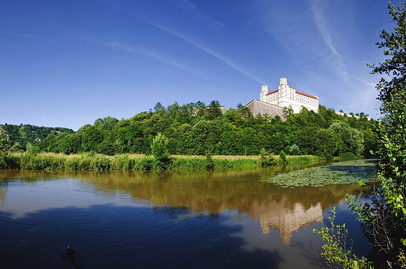 Eichstätt Willbaldsburg im Naturpark Altmühltal