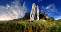 Burgsteinfelsen bei Dollnstein im  Altmühltal