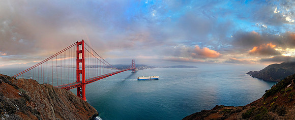 San Franzisko Golden Gate, Kalifornien, USA