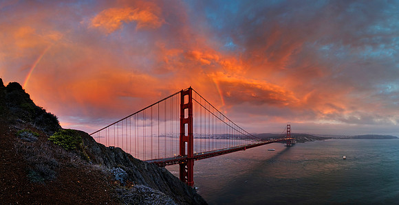 San Franzisko Golden Gate, Kalifornien, USA