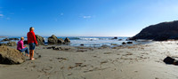 Pazifikküste bei Cambria, Kalifornien, USA