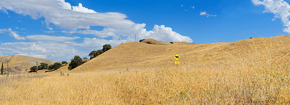 Landschaft bei Avenal, Kalifornien, USA