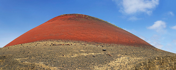 Wanderung durch das Lavameer und Vulkanbergen von La Garia bei Mancha Blanca